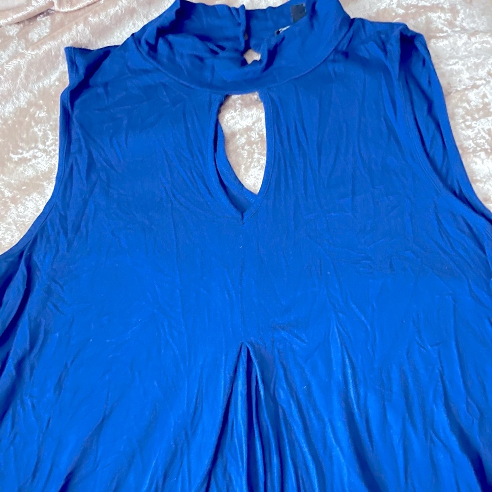 Royal blue tank top